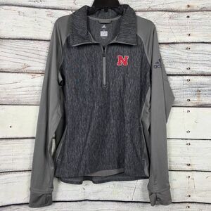 Adidas Nebraska Huskers Climalite 1/4 Zip Pullover XL